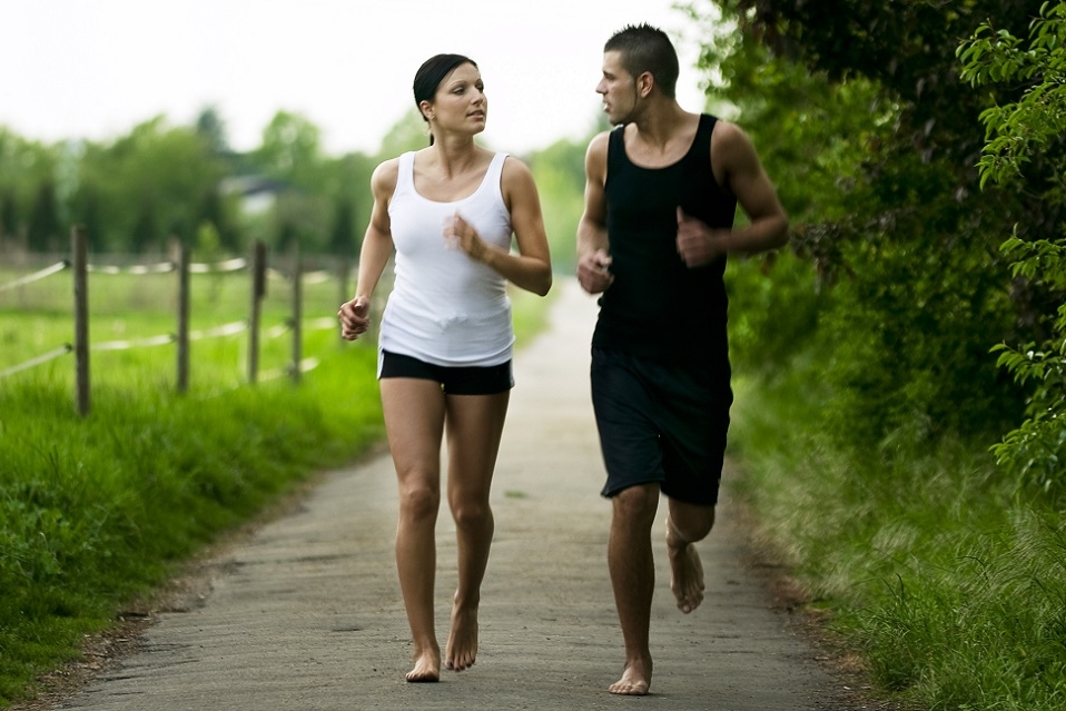 Blootsvoets hardlopen: een goed idee!